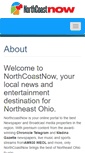 Mobile Screenshot of northcoastnow.com