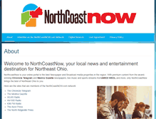 Tablet Screenshot of northcoastnow.com